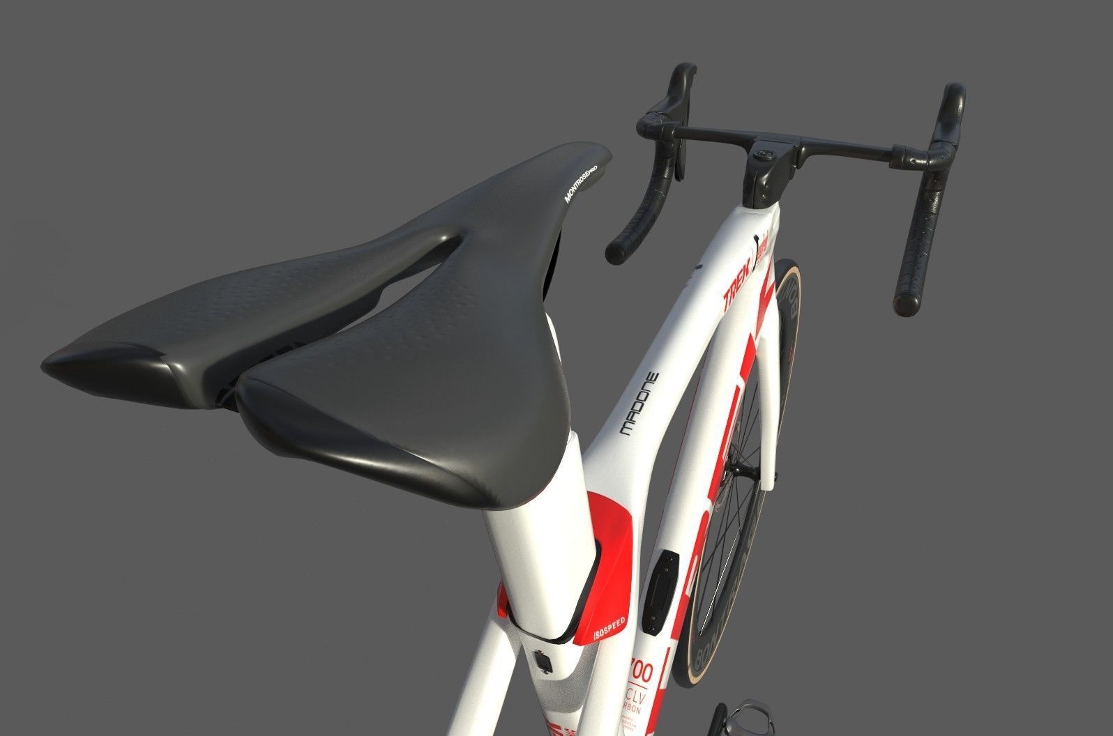 Roadbike TREK Madone SLR 9 Disc eTap white 3D model_8
