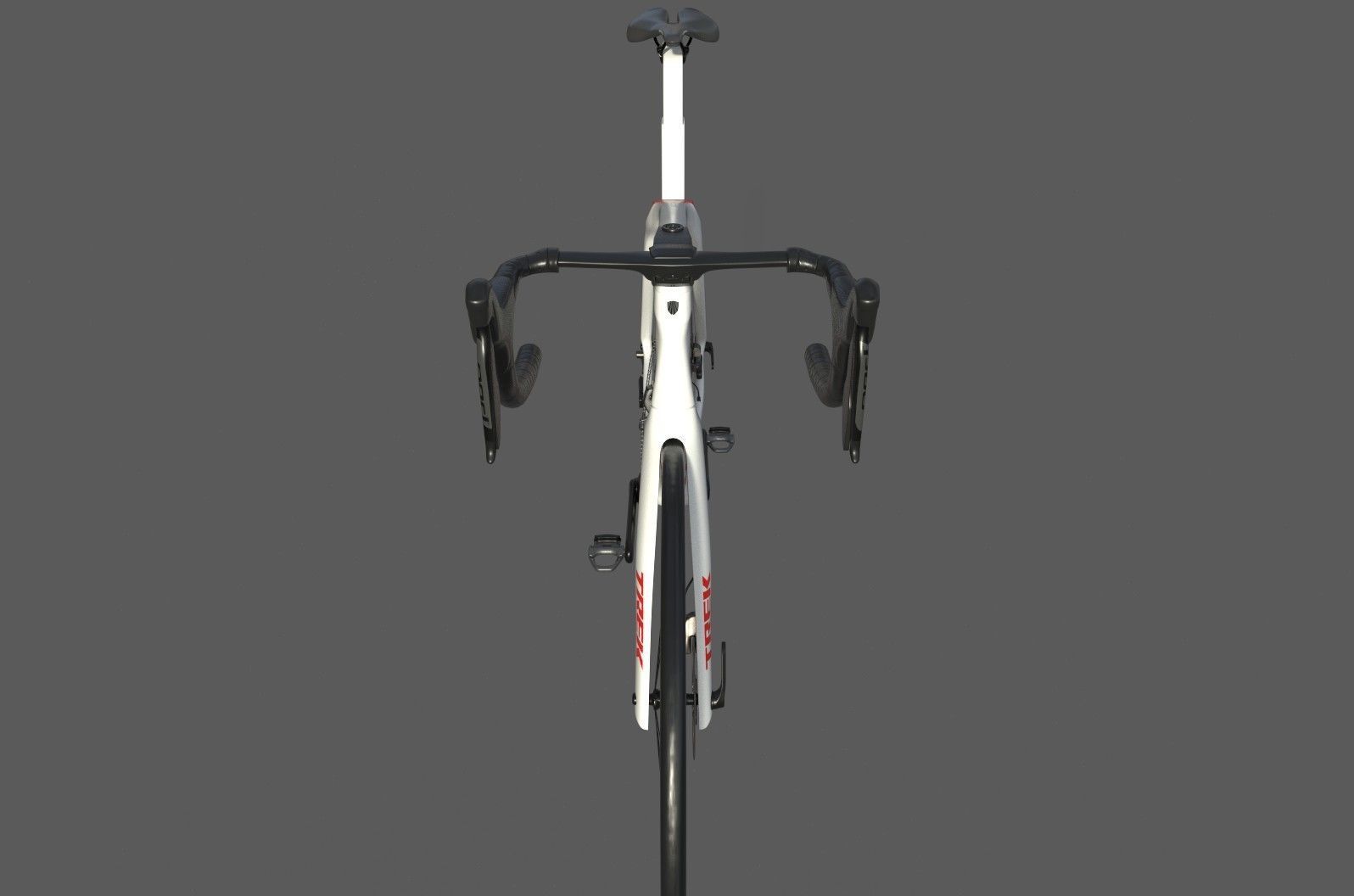 Roadbike TREK Madone SLR 9 Disc eTap white 3D model_5