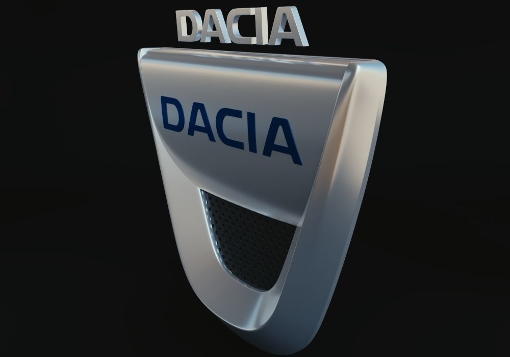 Dacia Logo 3D model_2
