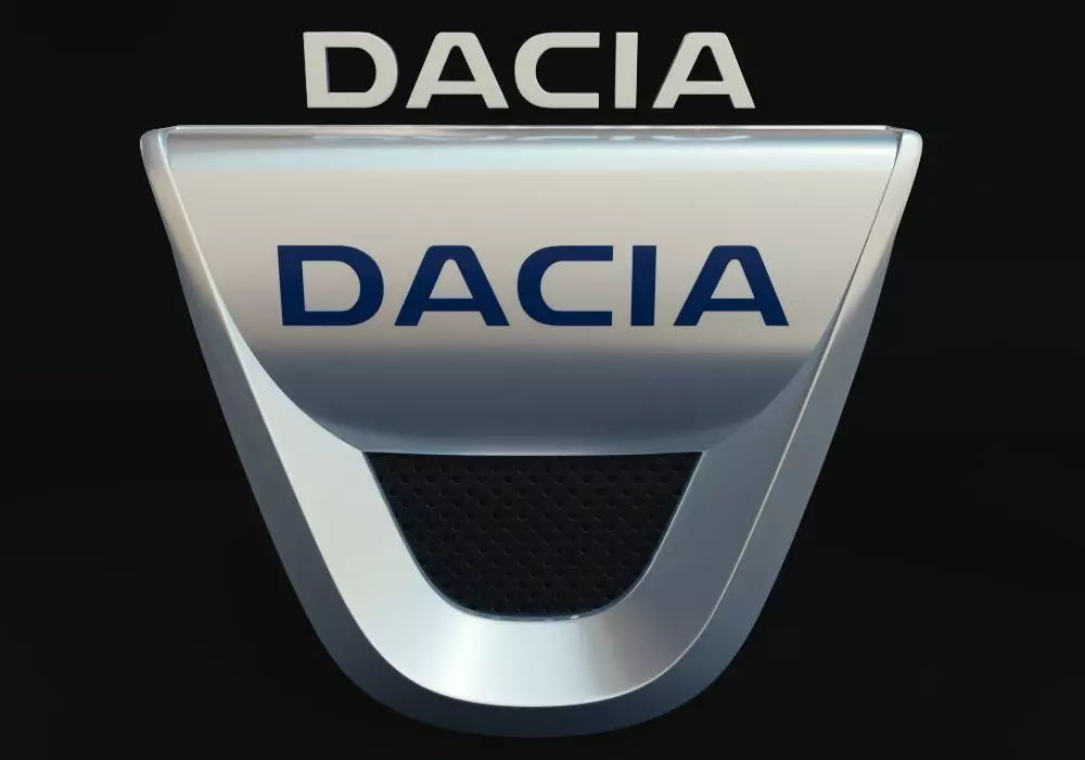 Dacia Logo 3D model_0