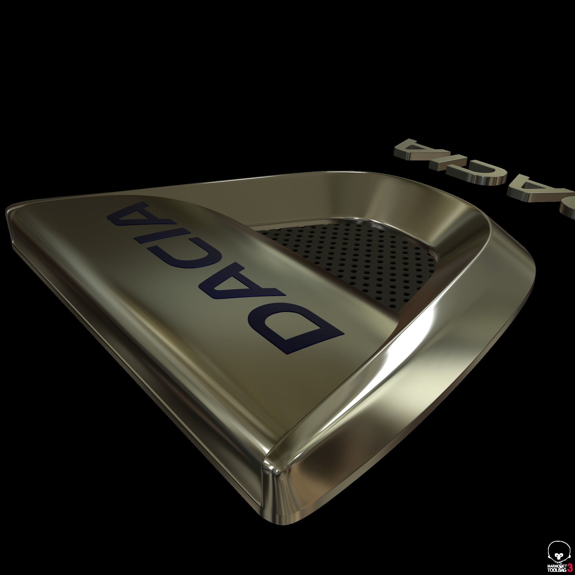 Dacia Logo 3D model_4