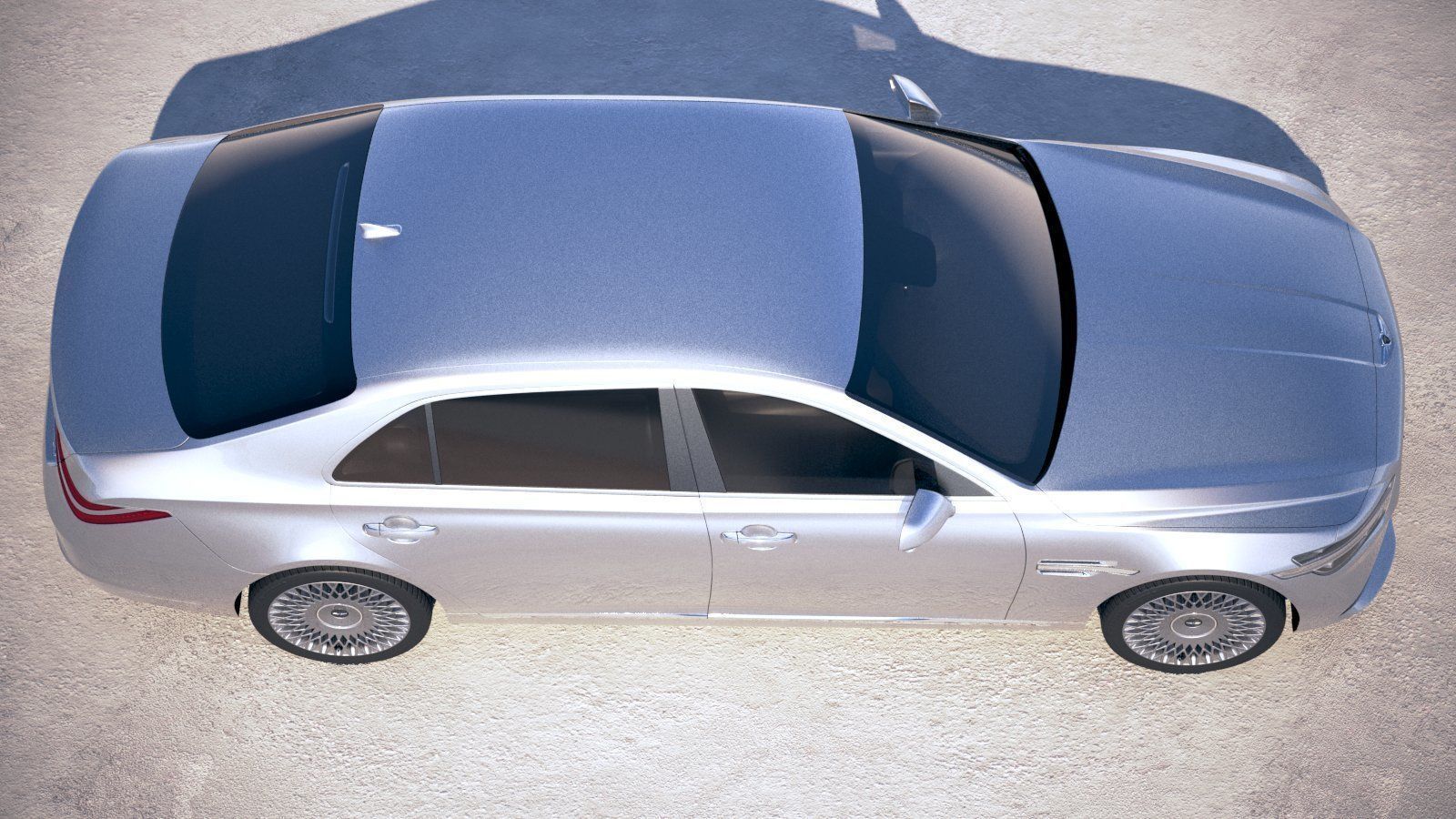 Genesis G90 2020 3D model_7