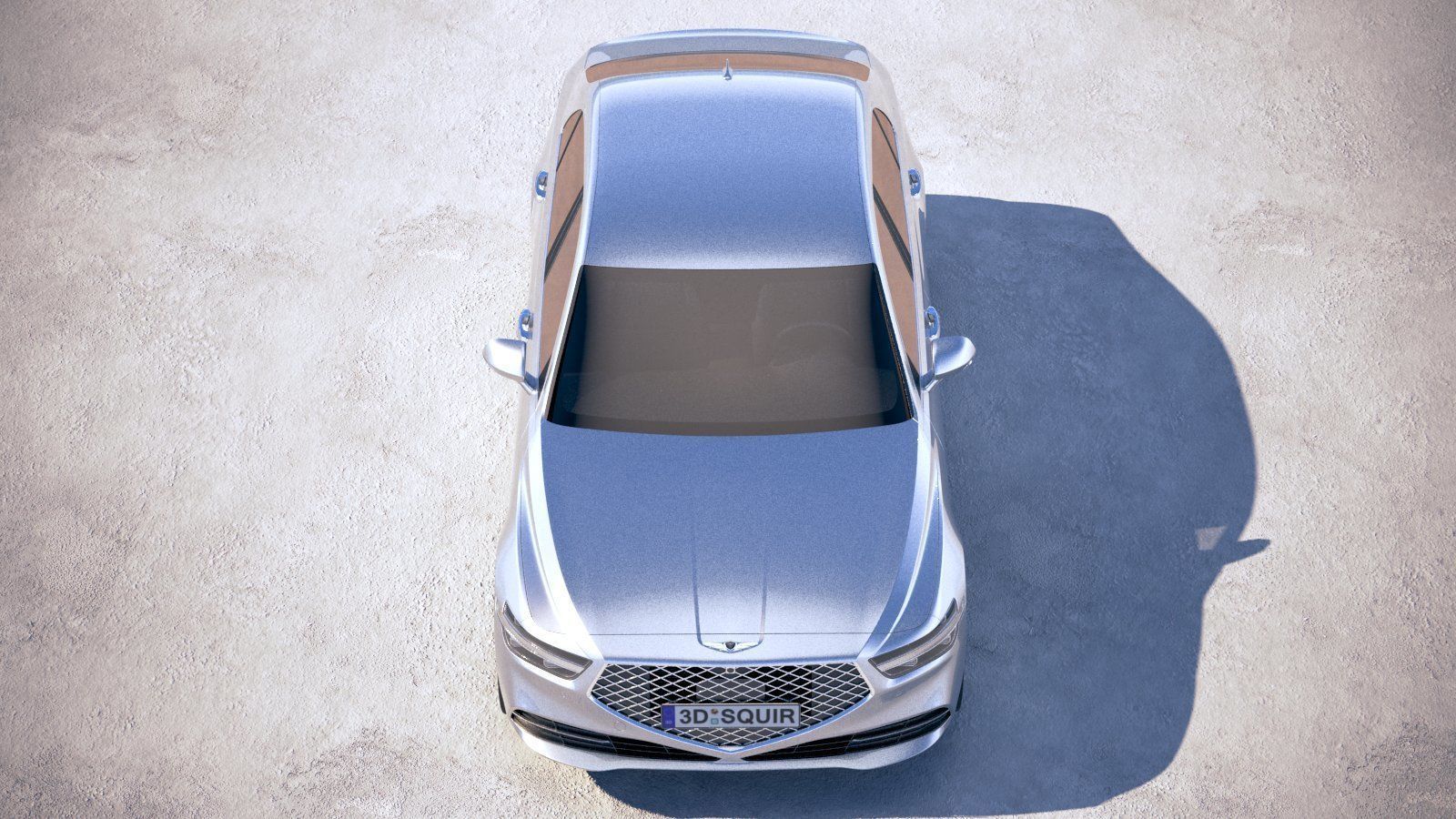 Genesis G90 2020 3D model_8