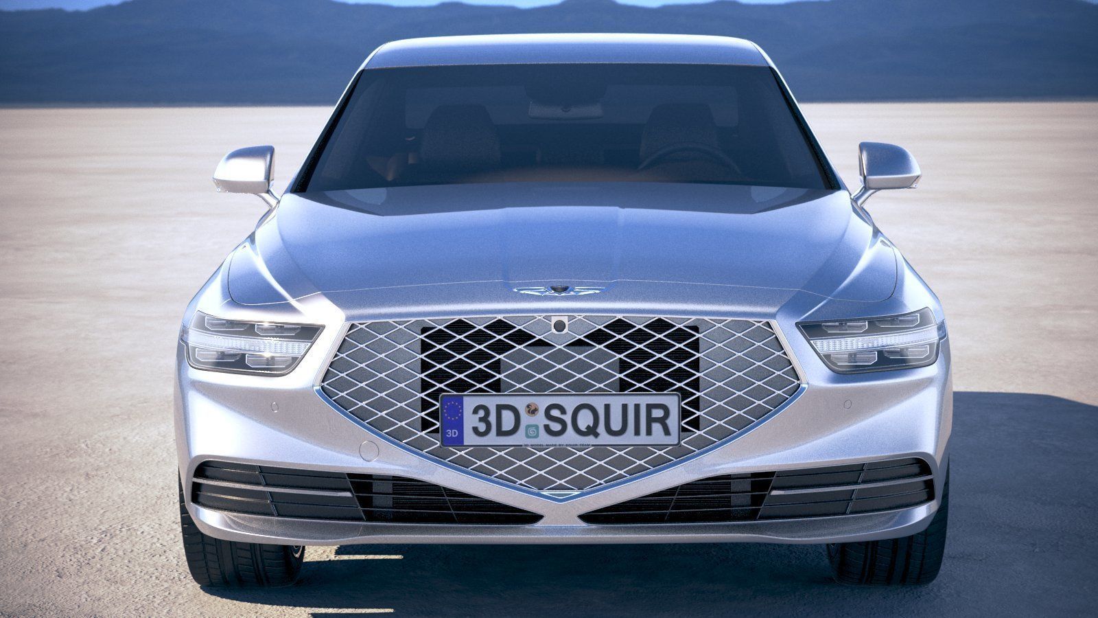 Genesis G90 2020 3D model_9