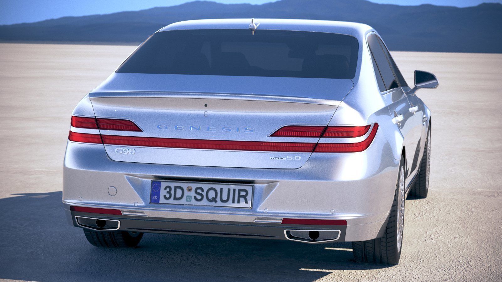 Genesis G90 2020 3D model_5