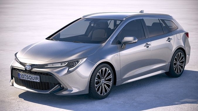 Toyota Corolla Touring Sports 2019 3D model