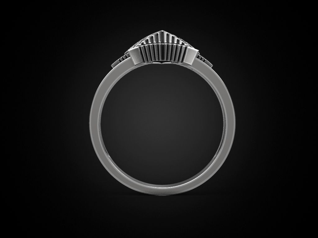 Ring star 2 3D print model_4