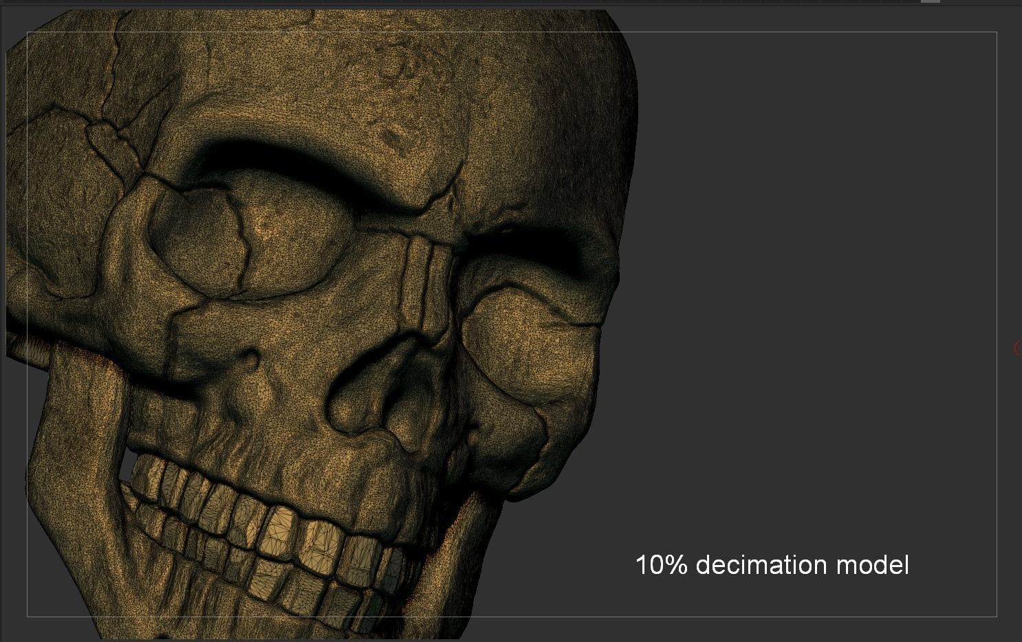 Skull ring 02 3D print model_11