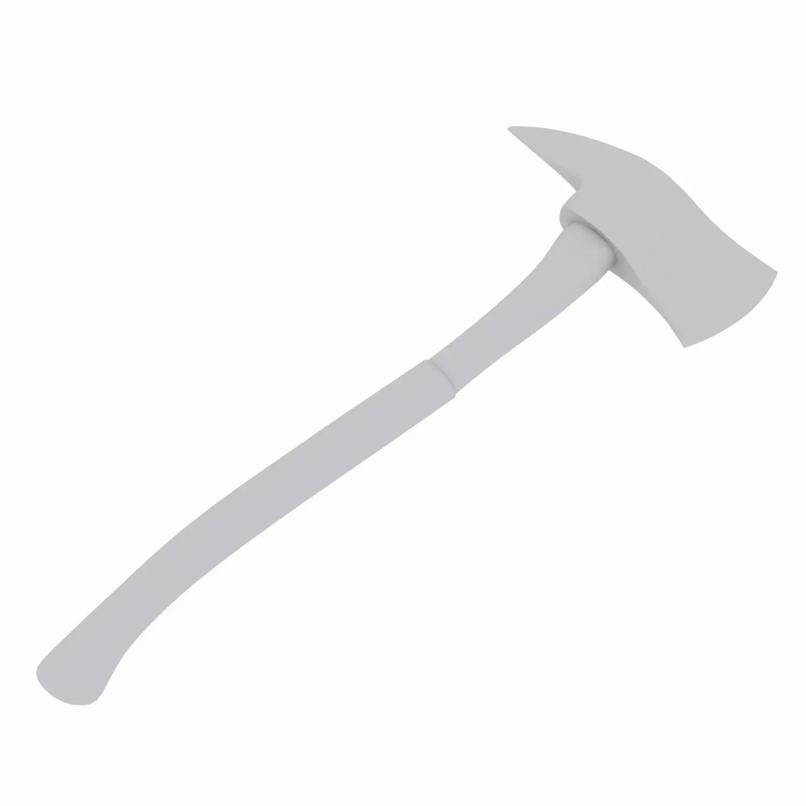 Fire Axe 1 Low-poly 3D model_0