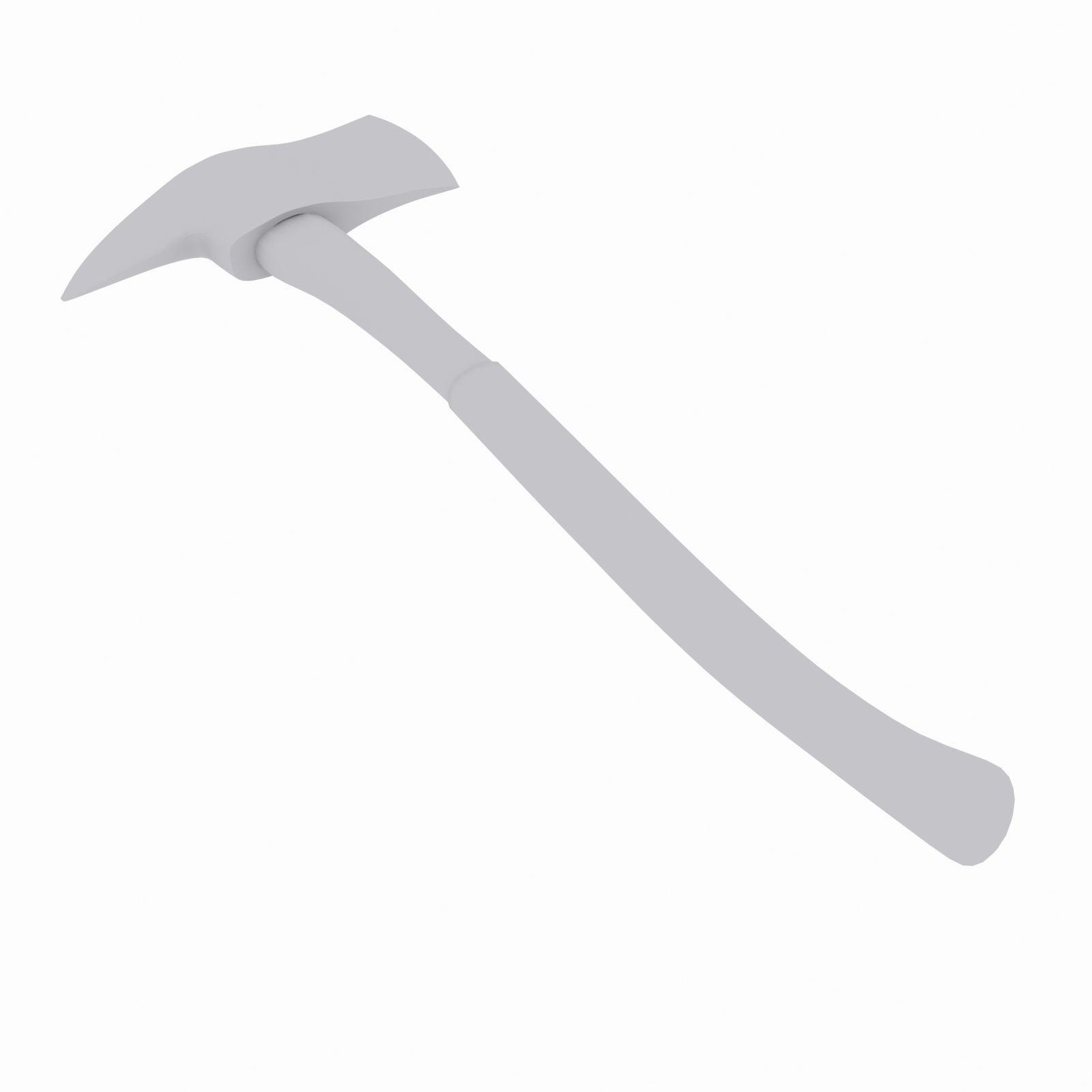 Fire Axe 1 Low-poly 3D model_2