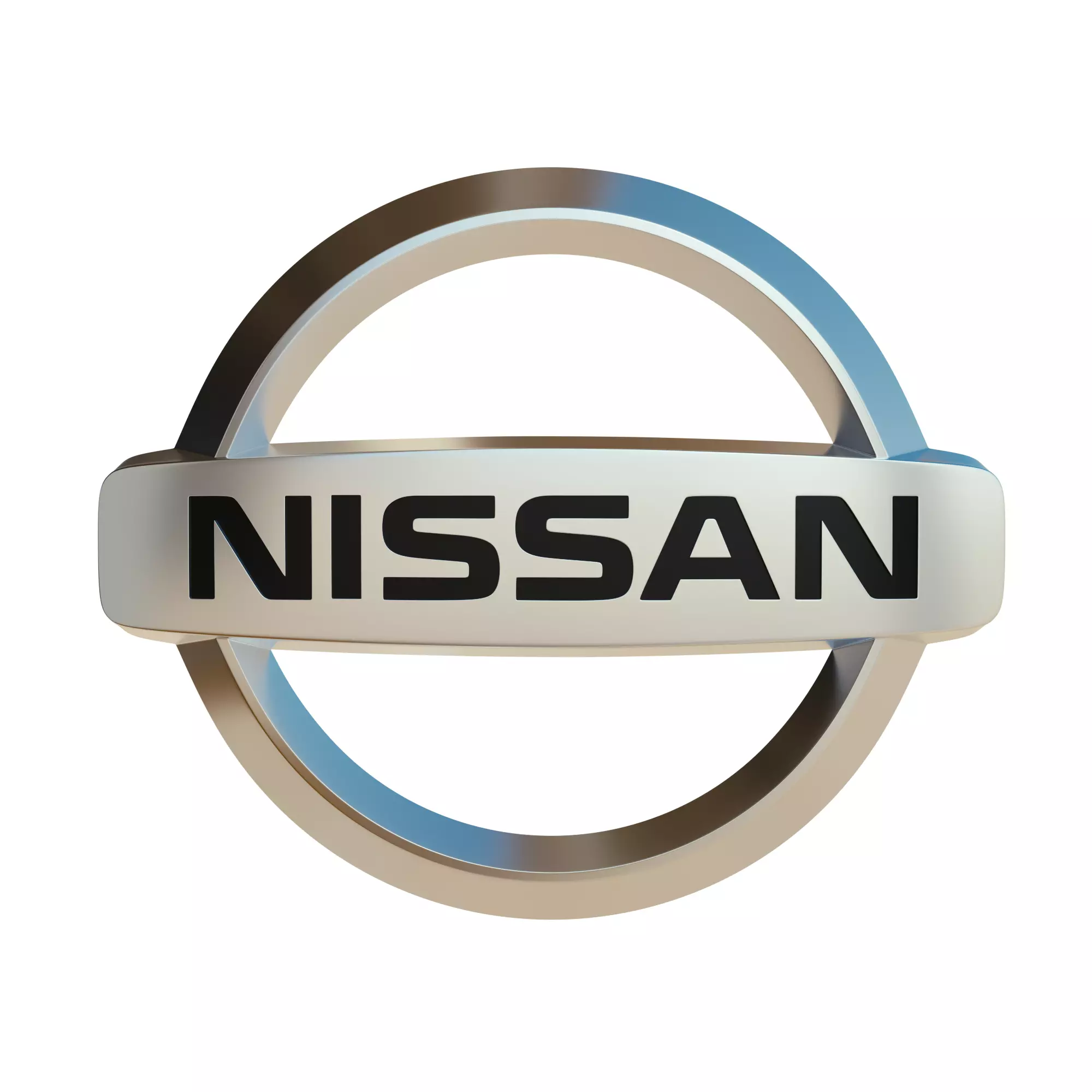 Nissan Logo 3D model_0