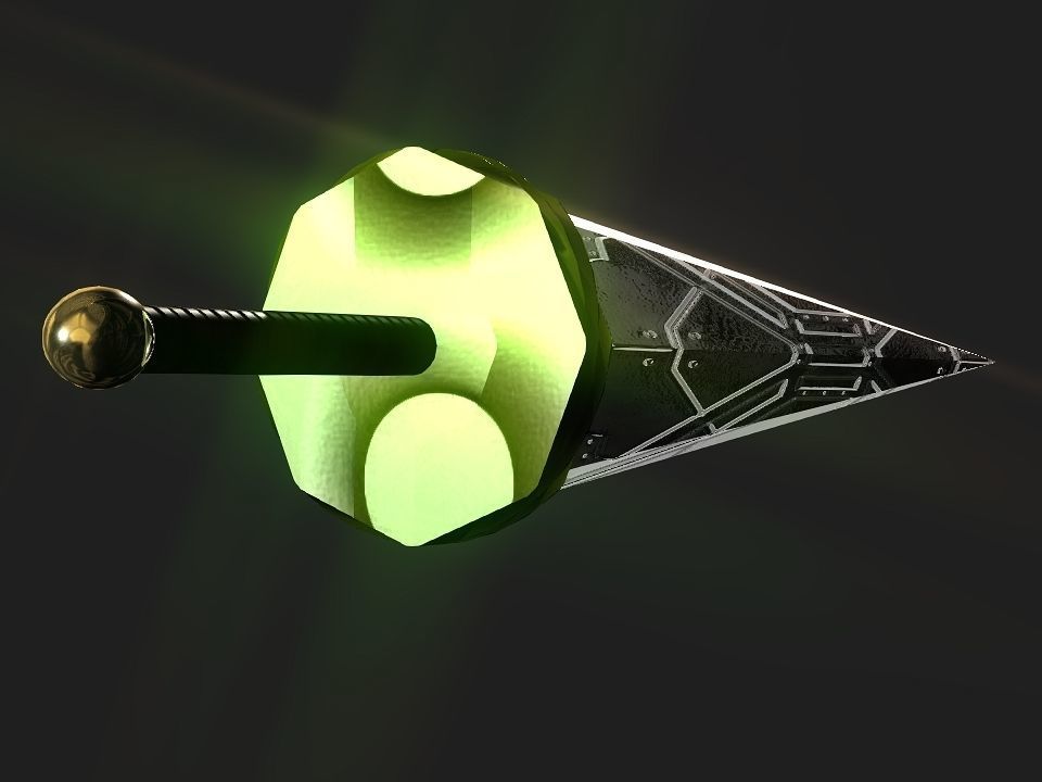 3D printable lance 3D print model_46