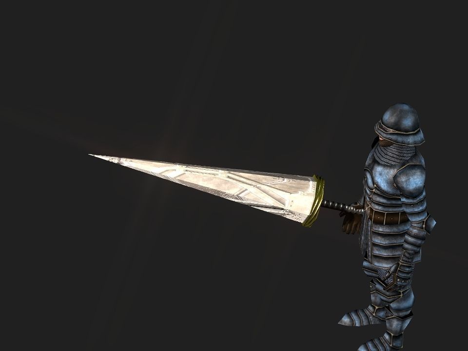 3D printable lance 3D print model_17