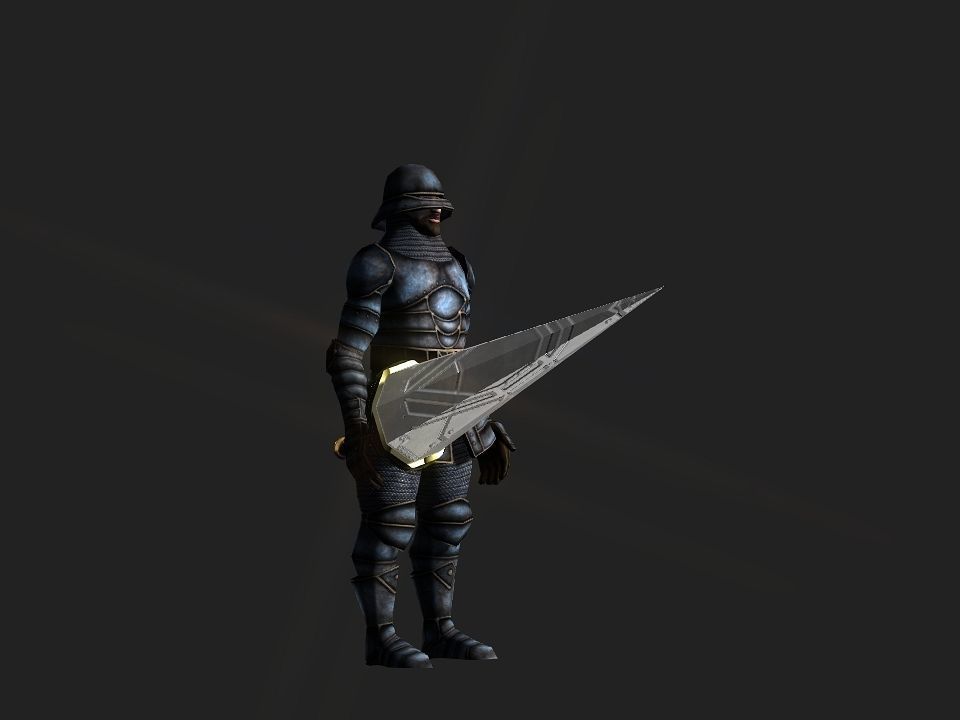 3D printable lance 3D print model_45