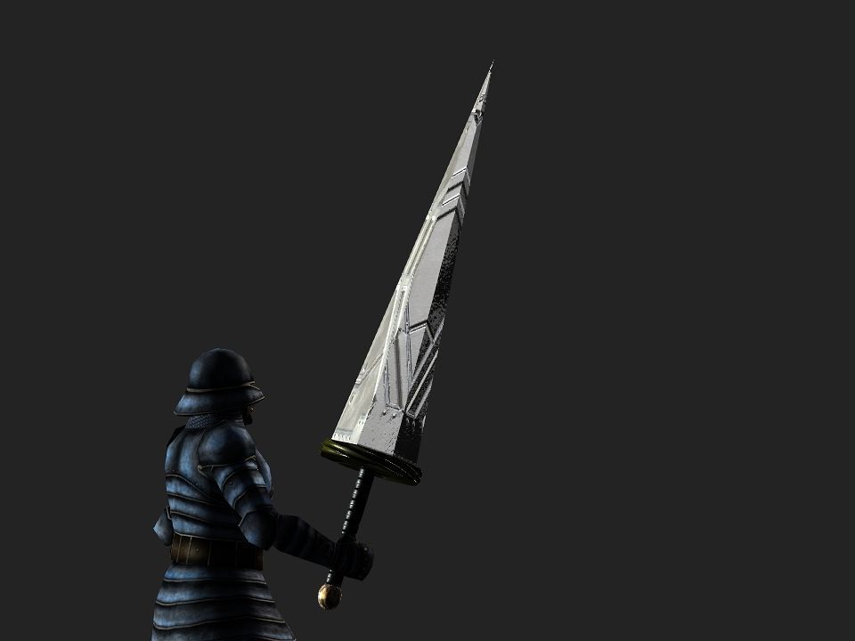 3D printable lance 3D print model_25