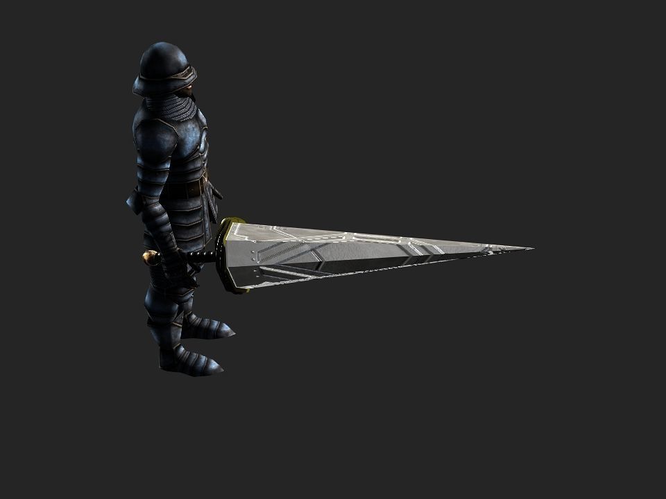 3D printable lance 3D print model_10