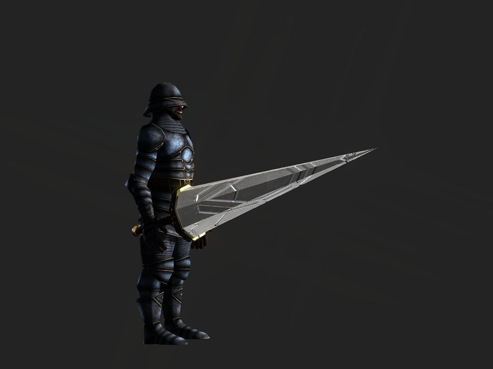 3D printable lance 3D print model_56