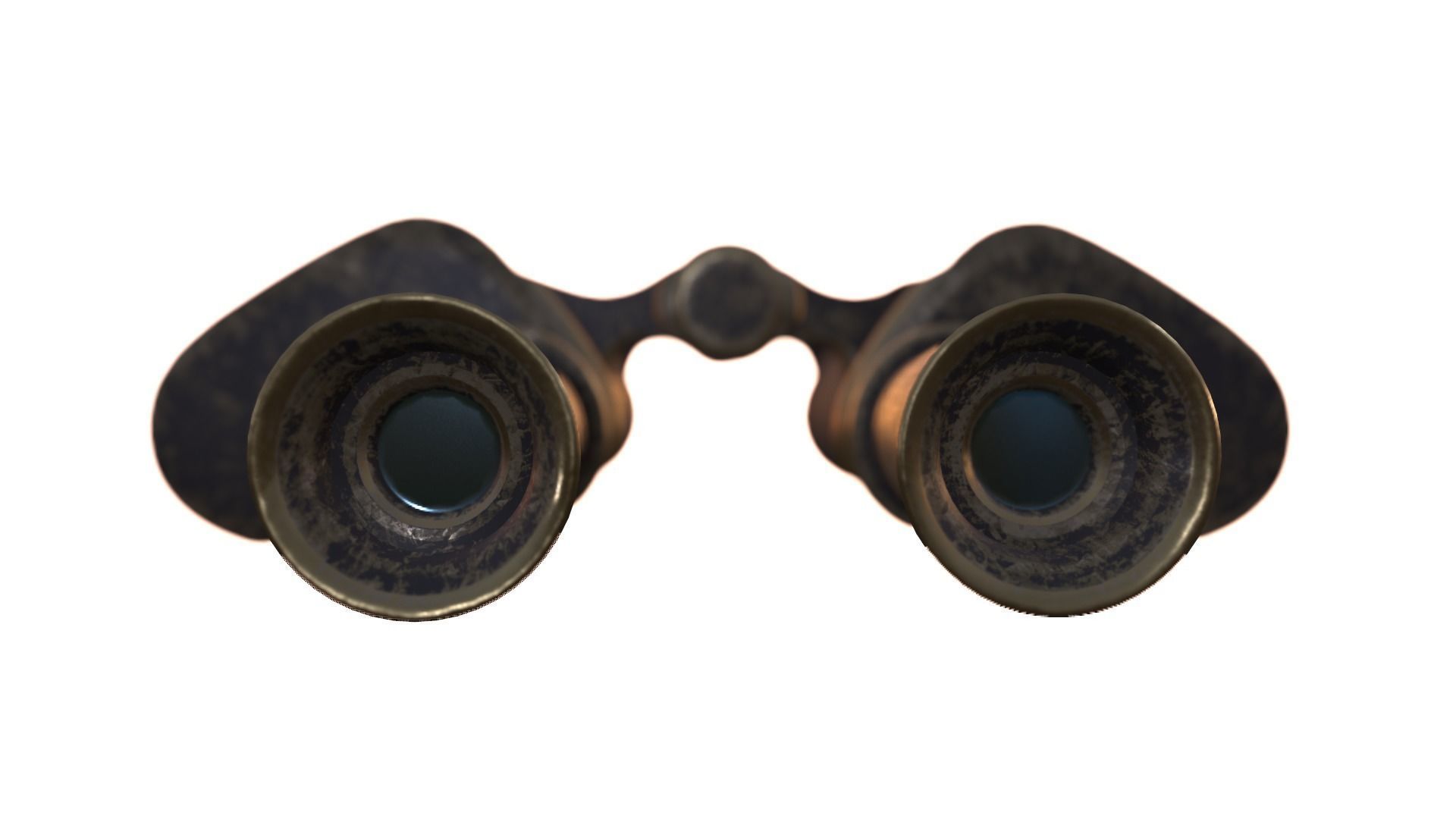 Binoculars Low-poly 3D model Low-poly 3D model_14