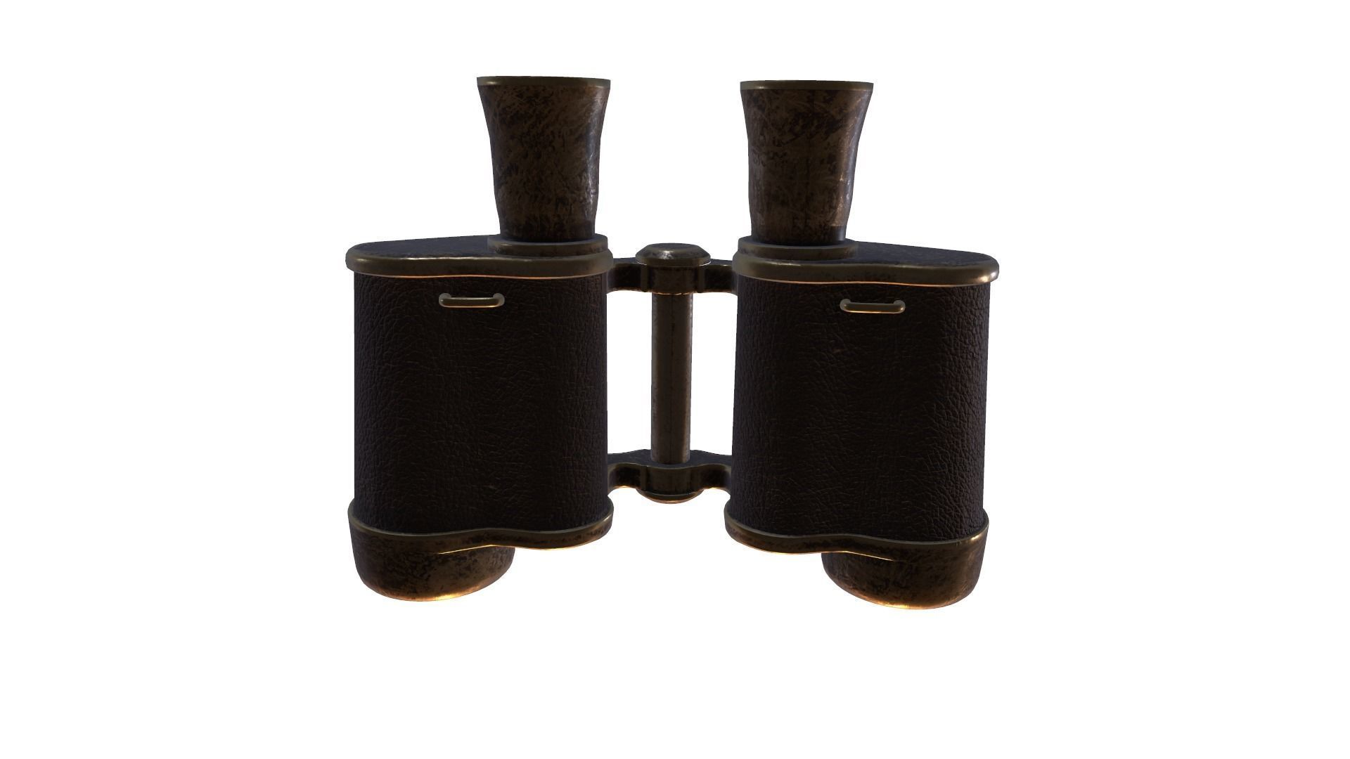 Binoculars Low-poly 3D model Low-poly 3D model_11