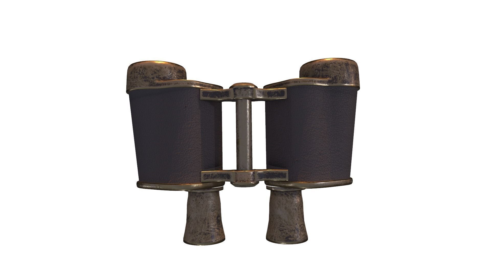 Binoculars Low-poly 3D model Low-poly 3D model_9
