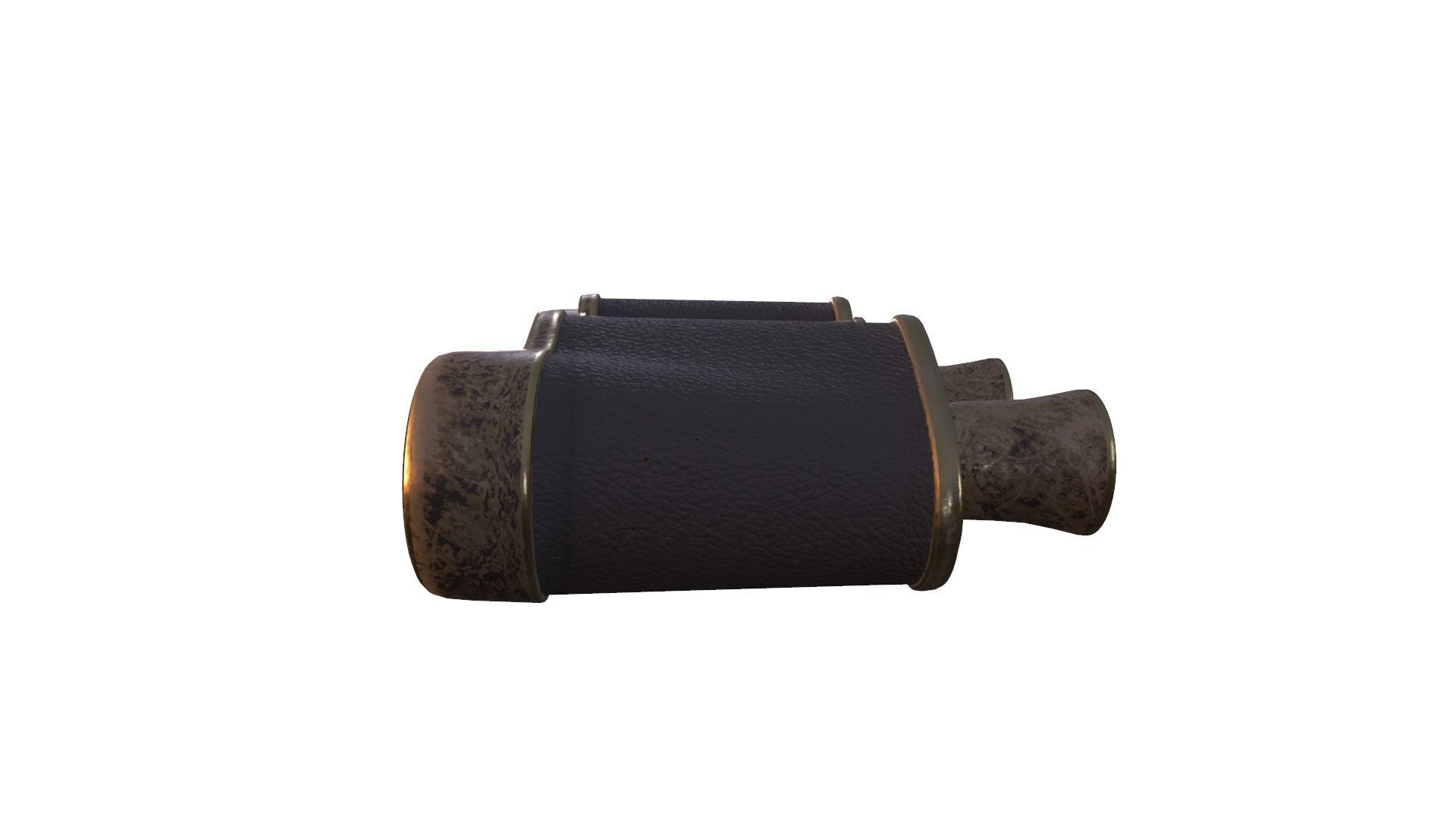 Binoculars Low-poly 3D model Low-poly 3D model_2