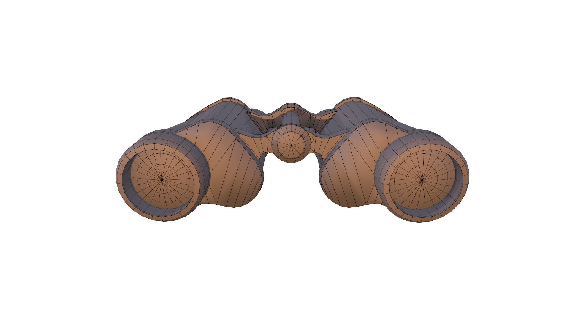 Binoculars Low-poly 3D model Low-poly 3D model_18