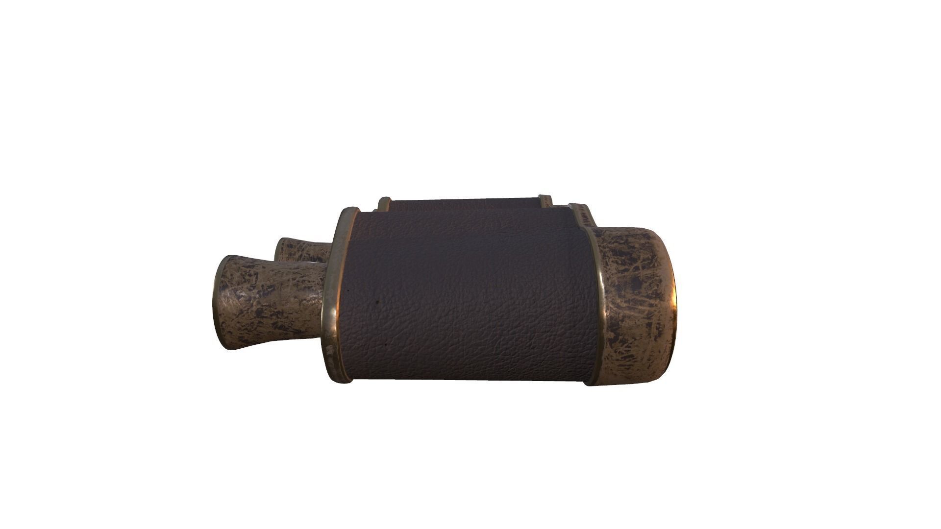 Binoculars Low-poly 3D model Low-poly 3D model_6