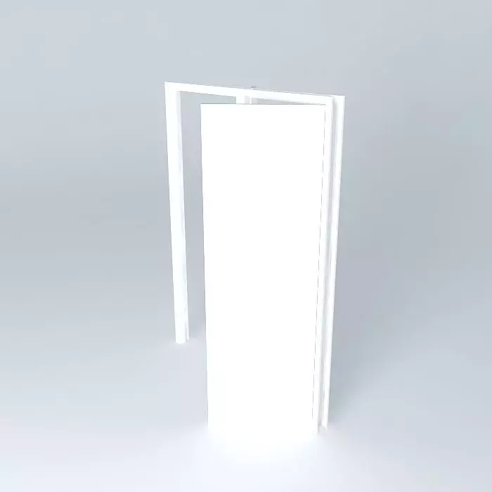 doors for 3' wall Free 3D model_0