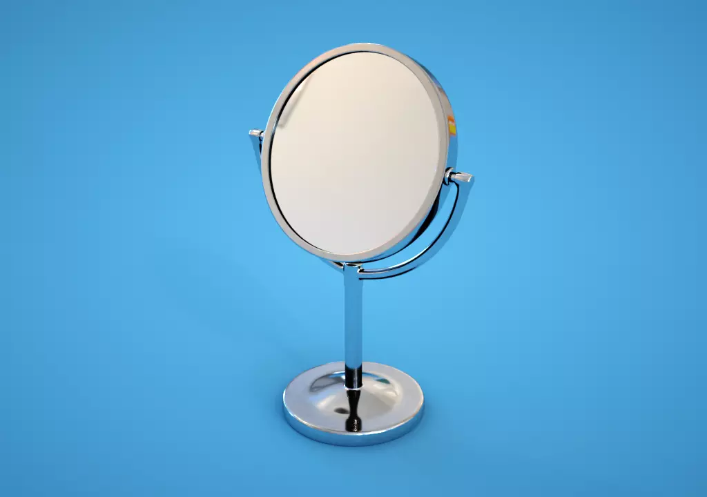 Table Mirror 3D model_0