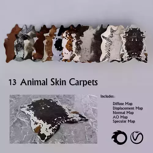 13 Animal Skin Carpets