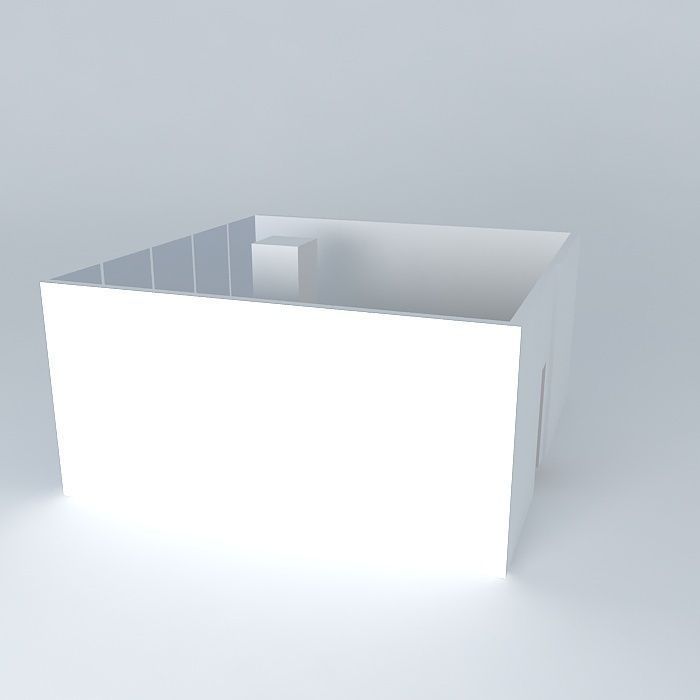 thai massage space Free 3D model_1