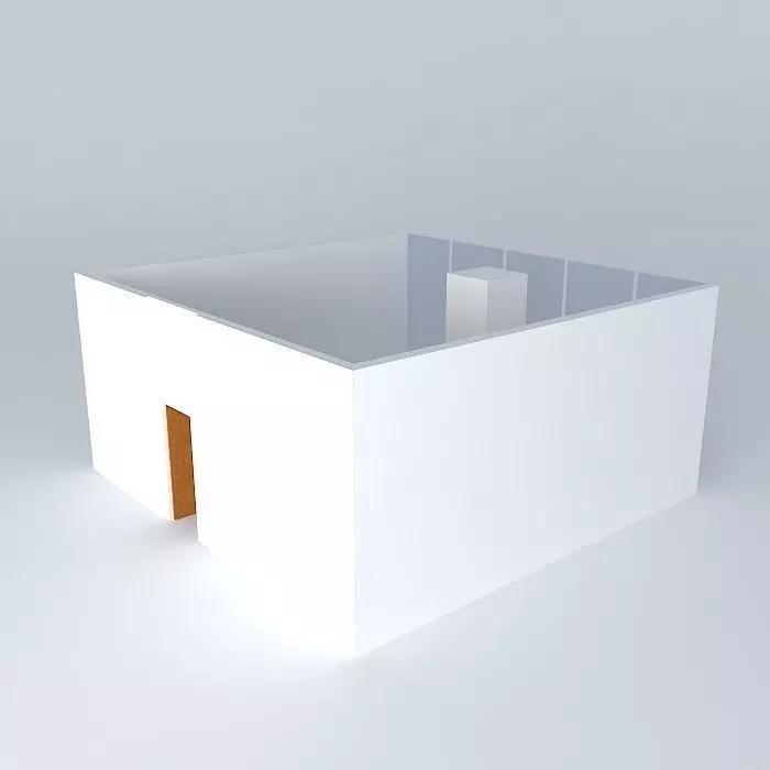 thai massage space Free 3D model_0