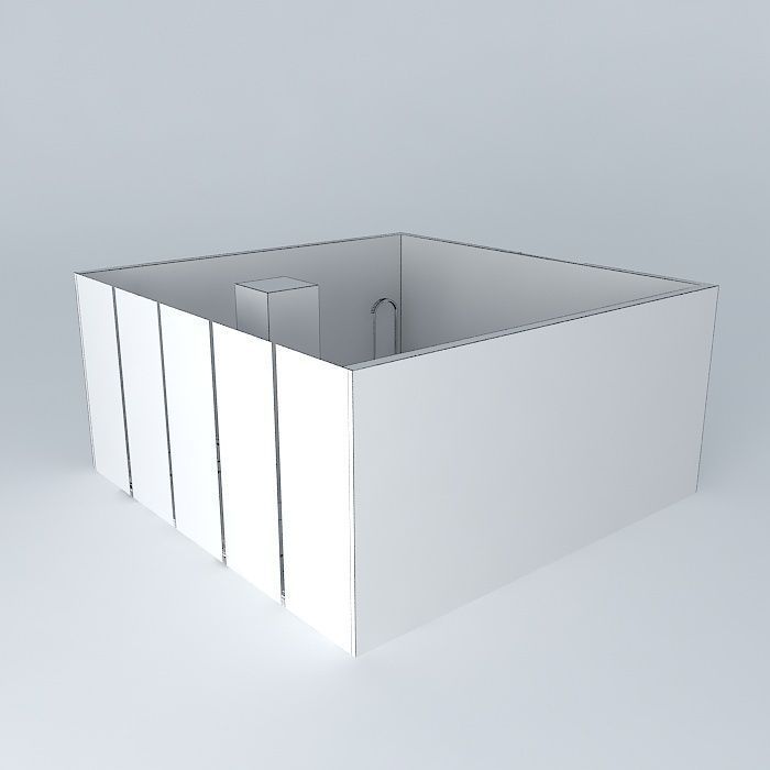 thai massage space Free 3D model_4