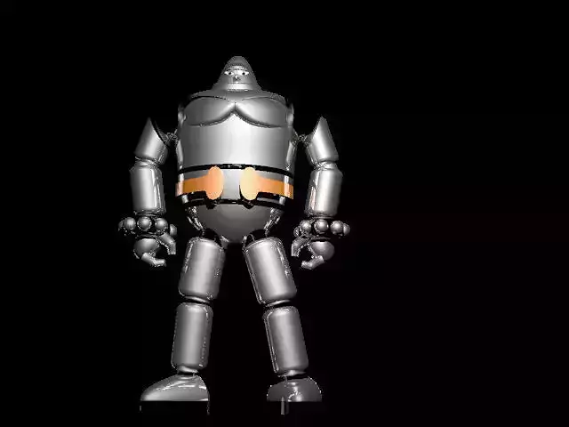 robot silver