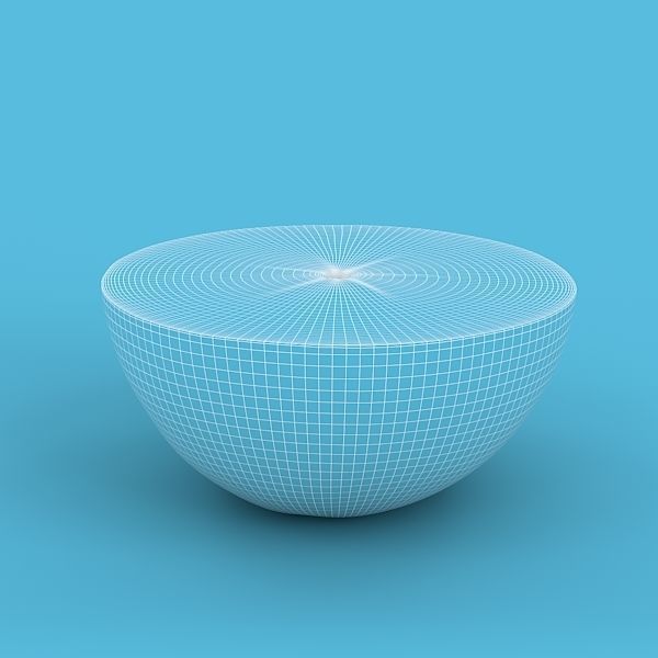 Orange Half 3D model_12