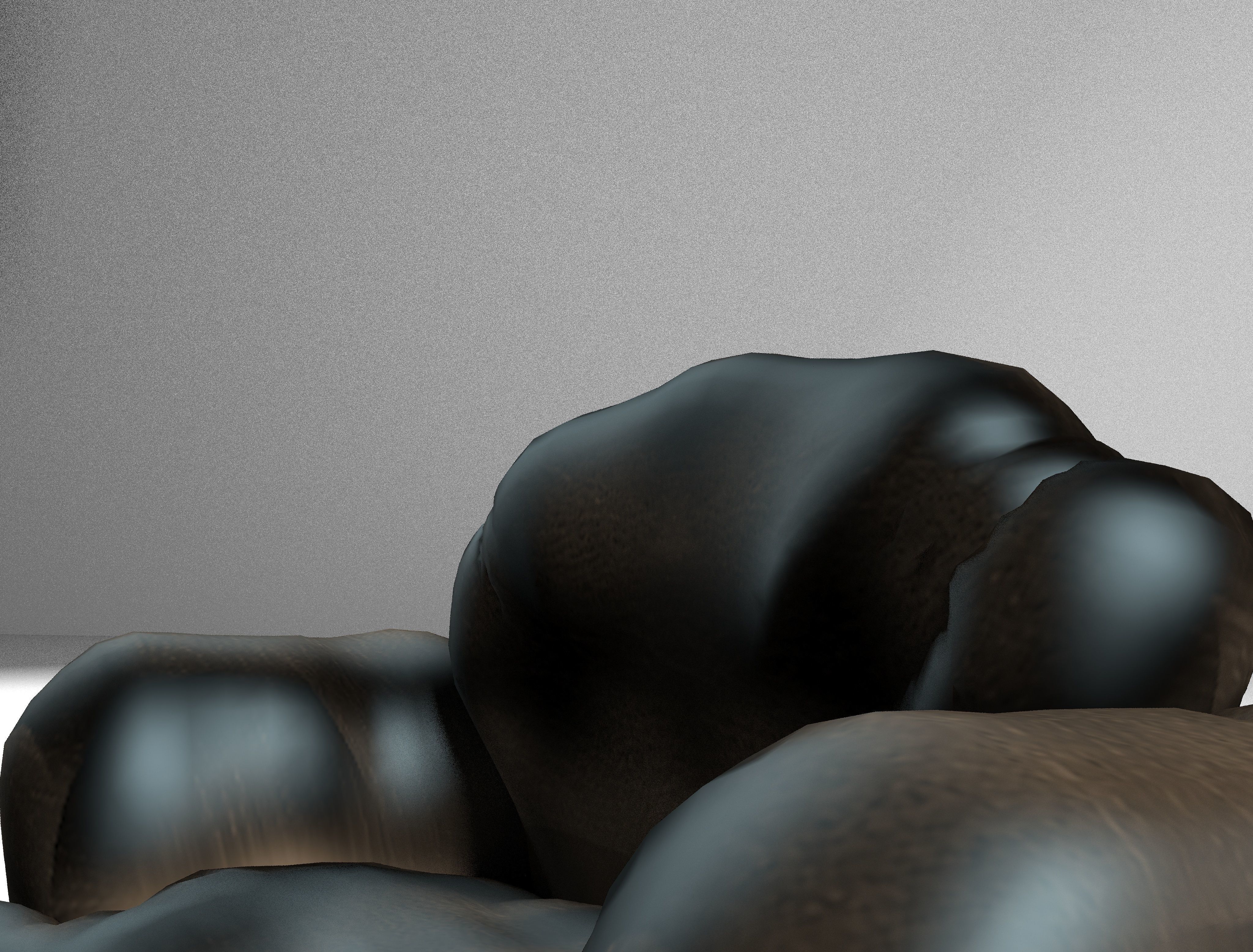 leather sofa 3D model_4