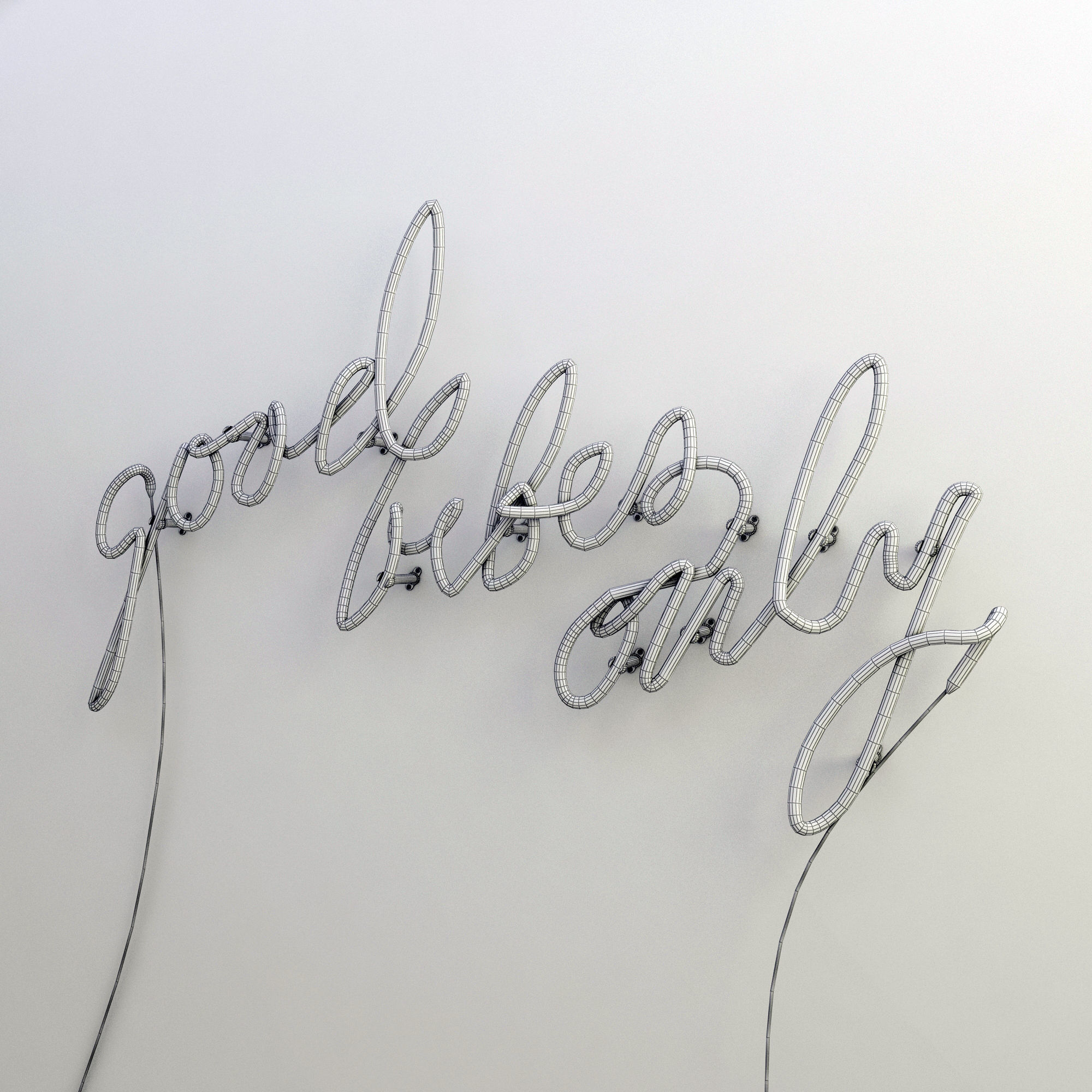 3D Model interior door in oak 3D model_3