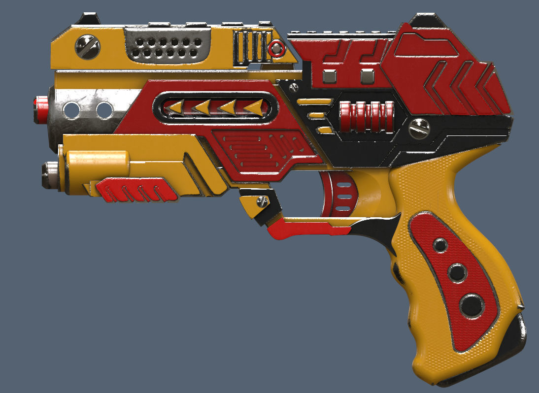 Blaster 2019 3D model 3D model_9