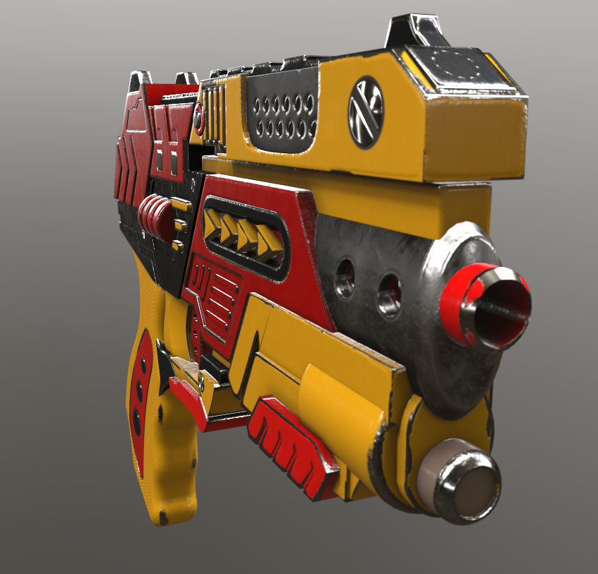 Blaster 2019 3D model 3D model_3