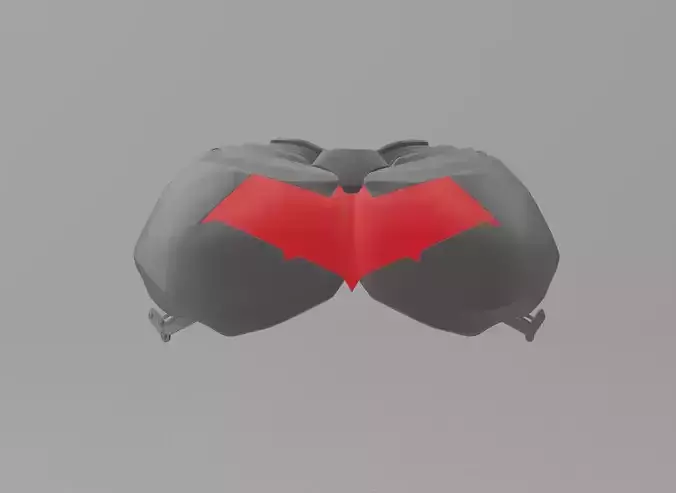 Batman Arkham Knight Red Hood Logo Chest Batman Logo 3D print model