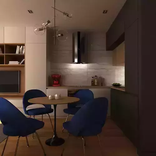 3D Model three candles - three candles