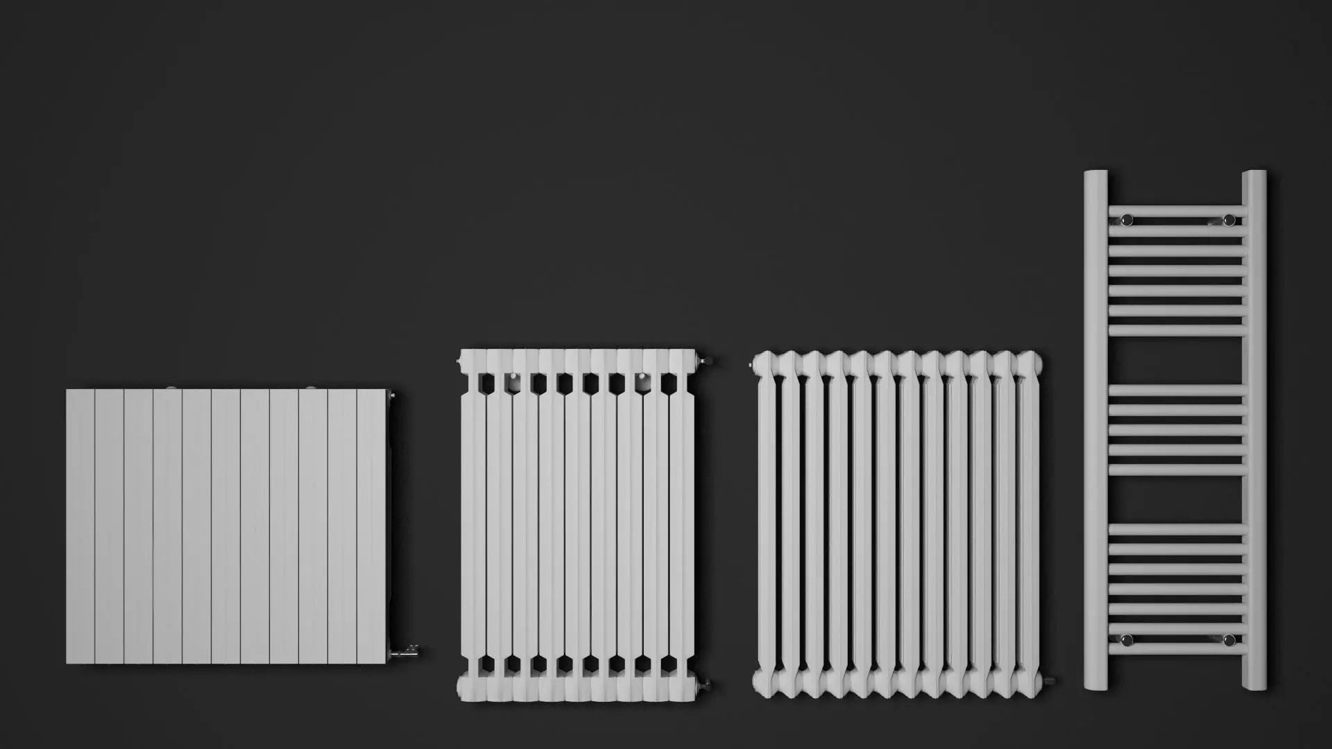 Modular Radiator Collection 3D model