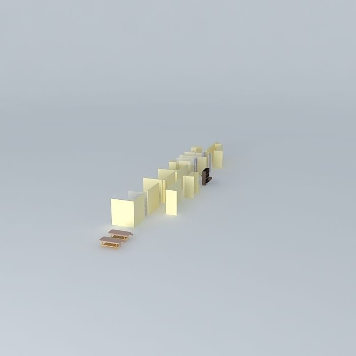 130 building Free 3D model_1