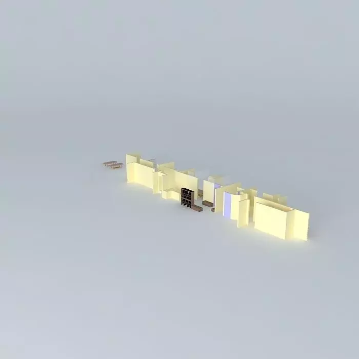 130 building Free 3D model_0