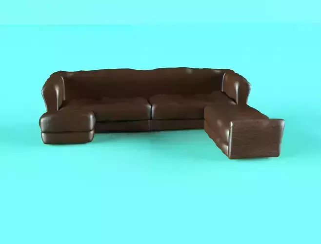 corner sofa  3D model