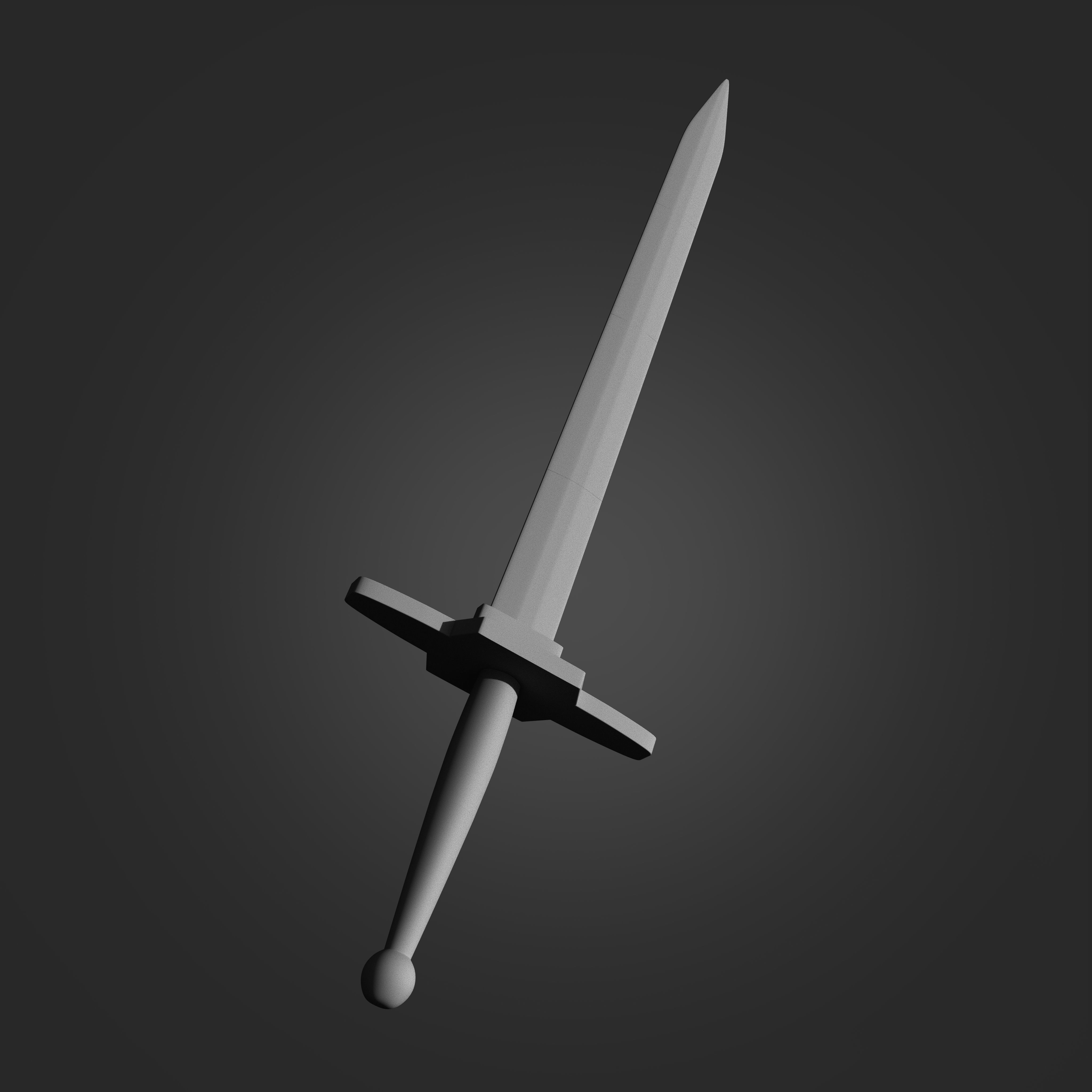 Masamune Sword from Chrono Trigger 3D print model_2