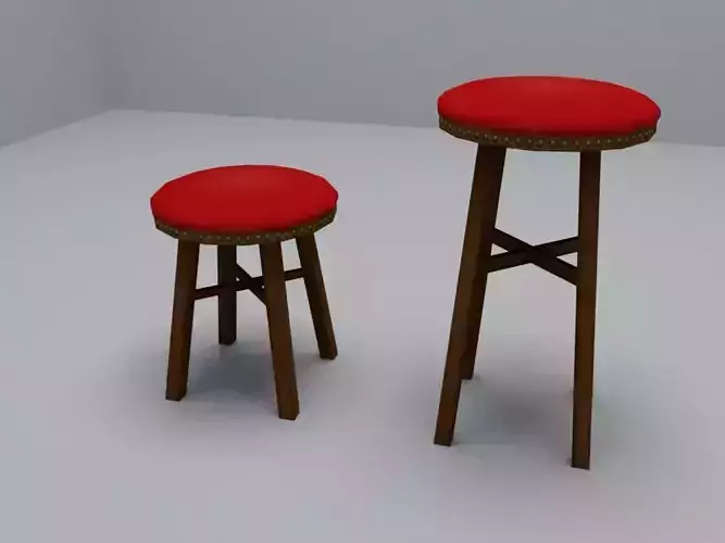 Classic Wood Stool