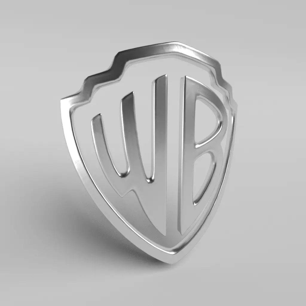 Warner 03 Logo Free low-poly 3D model