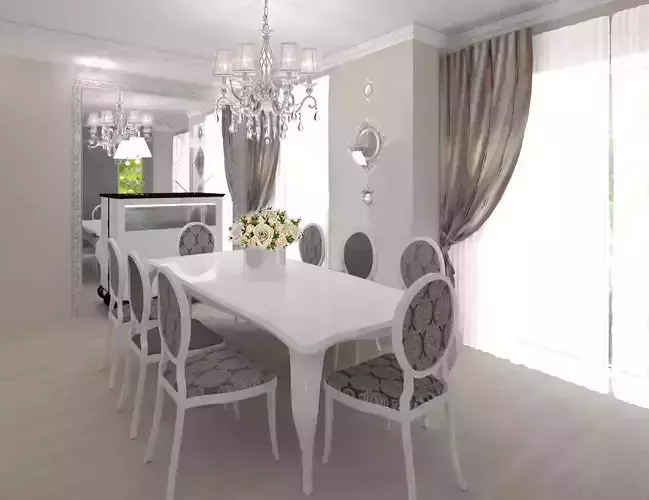 3d Deco Mirror 