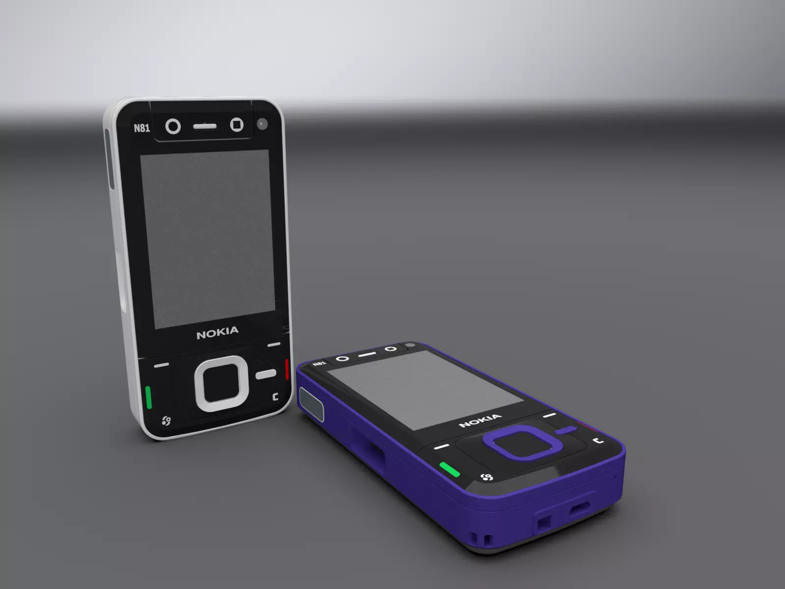 Nokia N Series N81 3d model 3D print model
